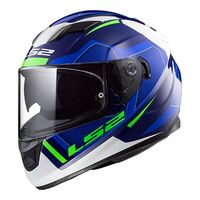 LS2 FF320 STREAM EVO AXIS WHT/BLU XS