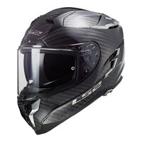 LS2 FF327C CHALLENGER CT2 CARBON SOLID MED