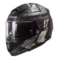 LS2 FF397 VECTOR EVO HUNTER MAT BLK/TIT 3XL
