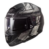 LS2 FF397 VECTOR EVO HUNTER MAT BLK/TIT LGE