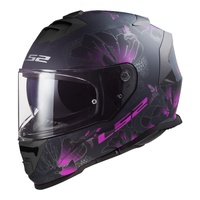 LS2 FF800 Storm II (2XL) Burst - Matte Black / Pink 062XL