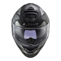 LS2 FF800 Storm II (2XL) Faster - Matte Titanium 062XL