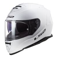LS2 FF800 STORM SOLID WHITE SML