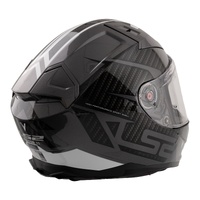 LS2 FF811 Vector II (S) Splitter - Gloss Black / White 06S