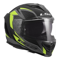 LS2 FF818 Storm III Dynamo - Black / Hi-Vis Yellow (XL)2XL