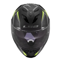 LS2 FF818 Storm III Kaos - Black / Purple / Blue (XL)XL