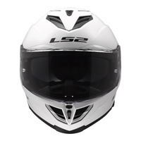 LS2 FF818 Storm III Solid Helmet - Gloss White (XL)XL