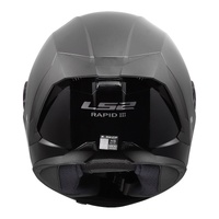 LS2 FF820 Rapid III Solid Helmet  Gloss Black (XL)XL