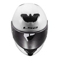 LS2 FF820 Rapid III Solid Helmet  Gloss White (2XL)2XL