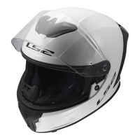 LS2 FF820 Rapid III Solid Helmet  Gloss White (XS)XS