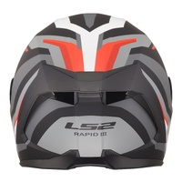LS2 FF820 Rapid III Hyper Helmet  Black / Red (2XL)2XL