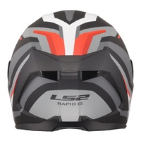 LS2 FF820 Rapid III Hyper Helmet  Black / Red (S)S