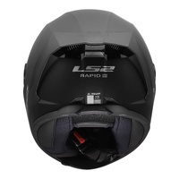 LS2 FF820 Rapid III Solid Helmet  Matte Black (XL)XL