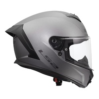 LS2 FF820 Rapid III Solid Helmet  Matte Titanium (L)L