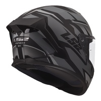 LS2 FF820 Rapid III Xtrem Helmet  Black / Grey (M)M