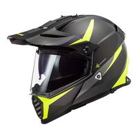 LS2 MX436 PIONEER EVO ROUTER MAT BLK/HI-VIS YEL SML