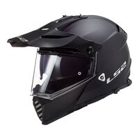 LS2 MX436 PIONEER EVO SOLID MAT BLK LGE