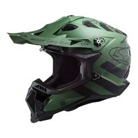 LS2 MX700 SUBVERTER EVO CARGO MAT GRN/BLK MED