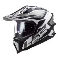 LS2 MX701 EXPLORER HPFC ALTER MAT BLK/WHT SML