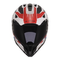 LS2 MX702 Pioneer II (2XL) Namib - White / Red / Blue 062XL