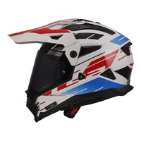 LS2 MX702 Pioneer II (L) Namib - White / Red / Blue 06L