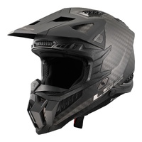 LS2 MX703 X-Force Carbon Pro FIM2 Helmet - Matte Carbon (M)M