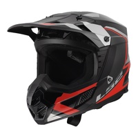LS2 MX706 COZ Frontier II Helmet - Red / Black / Titanium (M)M