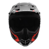 LS2 MX706 COZ Frontier II Helmet - Red / Black / Titanium (XS)XS