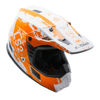 LS2 MX706 COZ (M) Hyde - Orange / White 06M