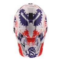 LS2 MX706J COZ Frantasy Youth Helmet - Matte White / Red / Blue (S)YOUTH S