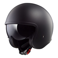 LS2 OF599 Spitfire II (M) - Matte Black Helmet 06M