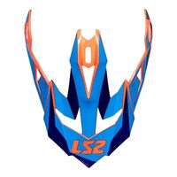 LS2 MX470 SUBVERTER PEAK NIMBLE BLU/BLK/ORG