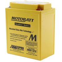 MB12U MOTOBATT QUADFLEX 12V BATTERY *4