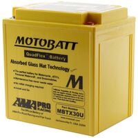 MBTX30U MOTOBATT QUADFLEX 12V BATTERY *2
