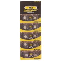 MOTOBATT AG1 1.5V ALKALINE BC BATTERY 10 PER CARD (20BOX)