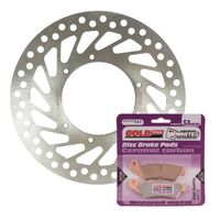BRAKE DISC & PAD FRONT KIT - HON CRF250X 04-16