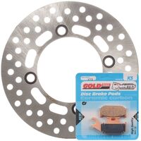 BRAKE DISC & PAD FRONT KIT - SUZ LTA500 AXI 14-18 - LEFT