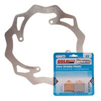 BRAKE DISC & PAD REAR KIT - KTM 85 SX 11-19 - WAVE