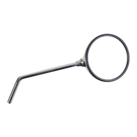 WHITES MIRROR BMW CHROME RIGHT 10mm FIT F650 CS 01-05 REPL O