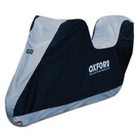 OXFORD AQUATEX MED M/CYCLE WP COVER WITH TOP BOX
