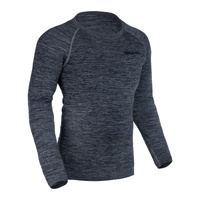 Oxford Advanced Base Layer MS Thermal Top - Charcoal (2XL / 3XL)2XL / 3XL