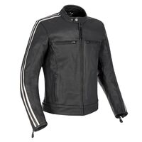 OXFORD BLADON LEATHER JACKET BLK SML