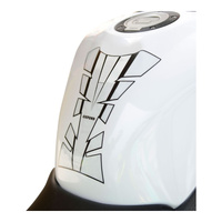 Oxford Sheer Arrow Tank Pad - Silver