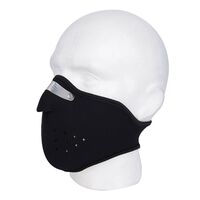 OXFORD NEOPRENE FACE MASK - BLK (NEW) ONE SIZE