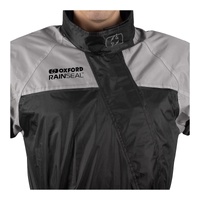 Oxford Rainseal One-Piece Rain Suit - Bright / Black (5XL)5XL