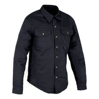 OXFORD KICKBACK SHIRT BLACK LGE