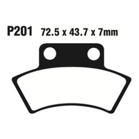 PREMIER BRAKE PADS P201 - CF | POL