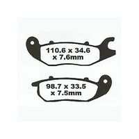 PREMIER BRAKE PADS P332 - HON