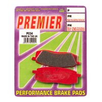 PREMIER BRAKE PADS P034 - YAM