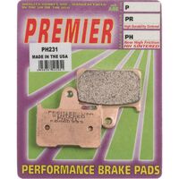 PREMIER BRAKE PADS HI-PERF SINT PH231 - HON | SUZ | HD